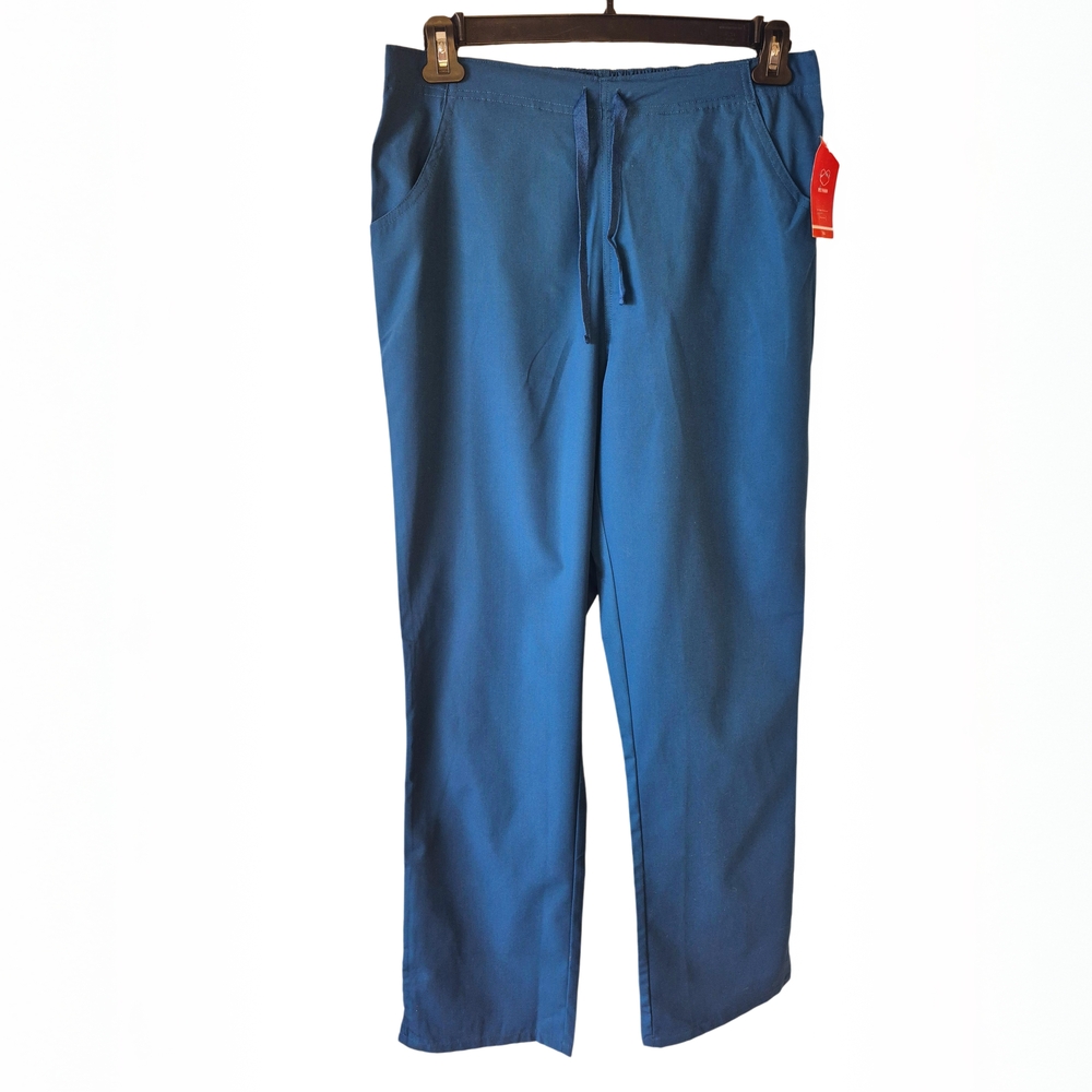 Red Panda Scrub Pants LT Large Tall Blue NWT Medical Uniform